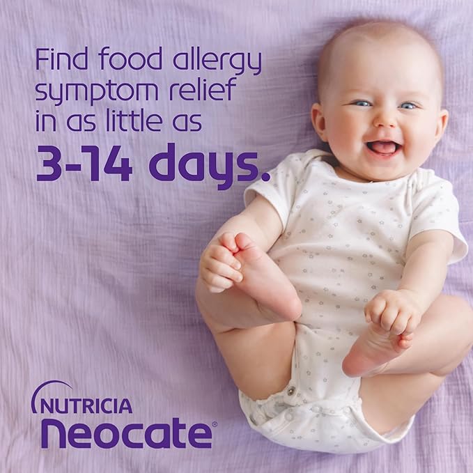 Neocate Syneo Infant - Hypoallergenic, Dairy-Free, Amino Acid-Based Baby Formula with Prebiotic Fiber, Probiotics & DHA/ARA - Food Allergy-Friendly Formula - 14.1 oz (Pack of 1)
