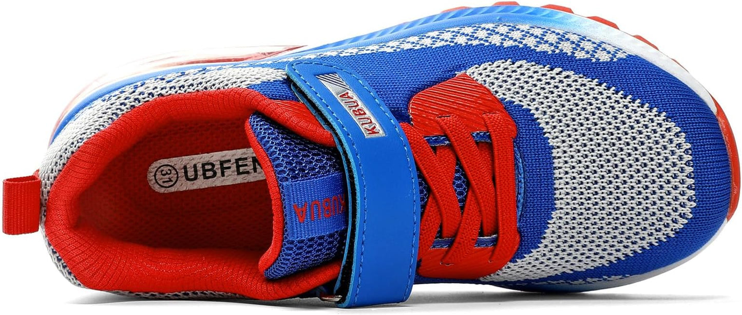 KUBUA Kids Sneakers for Boys Girls Running Tennis Shoes Lightweight Breathable Sport Athletic