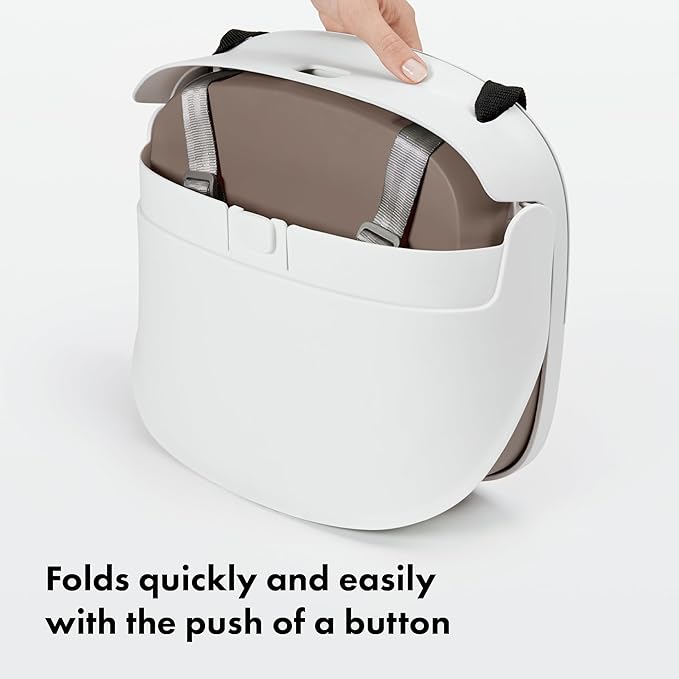 OXO Tot Perch Booster Seat with Straps, Taupe