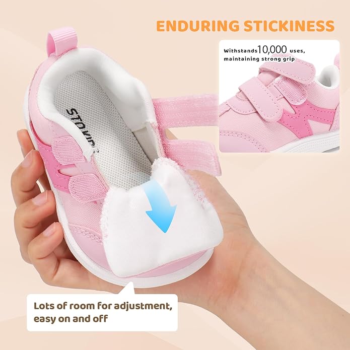 Baby Boys Girls Breathable First Walking Shoes Infant Lightweight Soft Shoe 6 12 18 24 Months