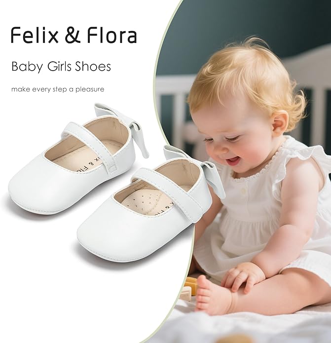 Soft Sole Baby Shoes - Infant Baby Walking Shoes Moccasins Rubber Sole Crib Shoes