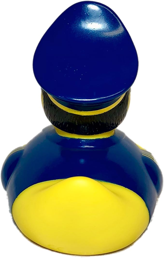 3 Inch Pilot Rubber Duck Bath Toy, Collectable, Fun for All Ages, Auto Dash Decoration, Crusing Vacation Gift, Party Favors, Office, School, Home
