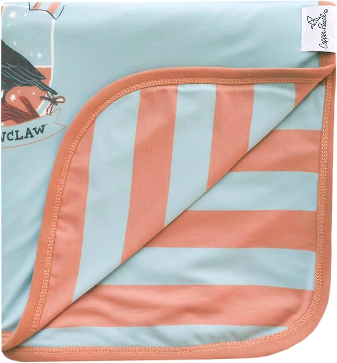 Ravenclaw Copper Pearl Three-Layer Quilt: Soft, Breathable Baby Blanket - Cozy Toddler Quilt, Premium Polyester/Rayon, 46x46