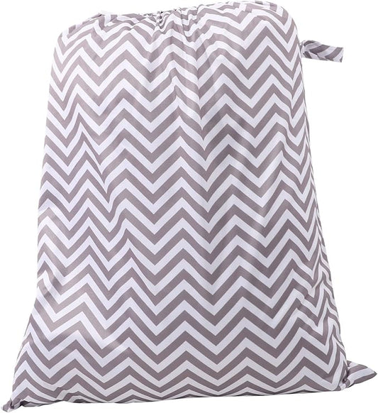 Milisten Reusable Diaper Pail Wet Bag for Cloth Diapers Elastic Edges Portable Storage Solution for Nursery or Travel