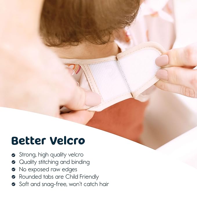 Tiny Twinkle Long Sleeve Bib for Babies & Toddlers – Waterproof Smock Bib for Eating – Machine Washable & Mess-Proof, Baby Feeding Essential & Shower Must-Have(Leopard, 6–24M)