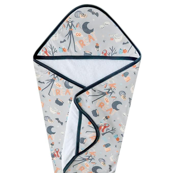 Copper Pearl Premium Knit Hooded Bath Towel 'Nightmare Before Christmas'