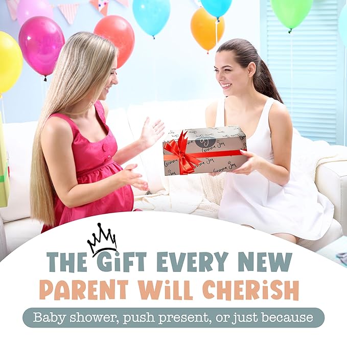 Gemma Joy Baby Sleep Soother Teddy Bear for Baby – Cry Activated Heartbeat Stuffed Animal – Rechargeable Crib Soother with White Noise, Shush, Lullabies & Night Light – Newborn Essentials Must Haves