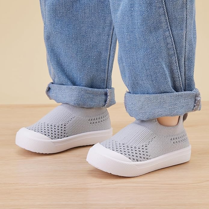 BMCiTYBM Baby Sneakers Girls Boys Lightweight Breathable Mesh First Walkers Shoes 6-24 Months