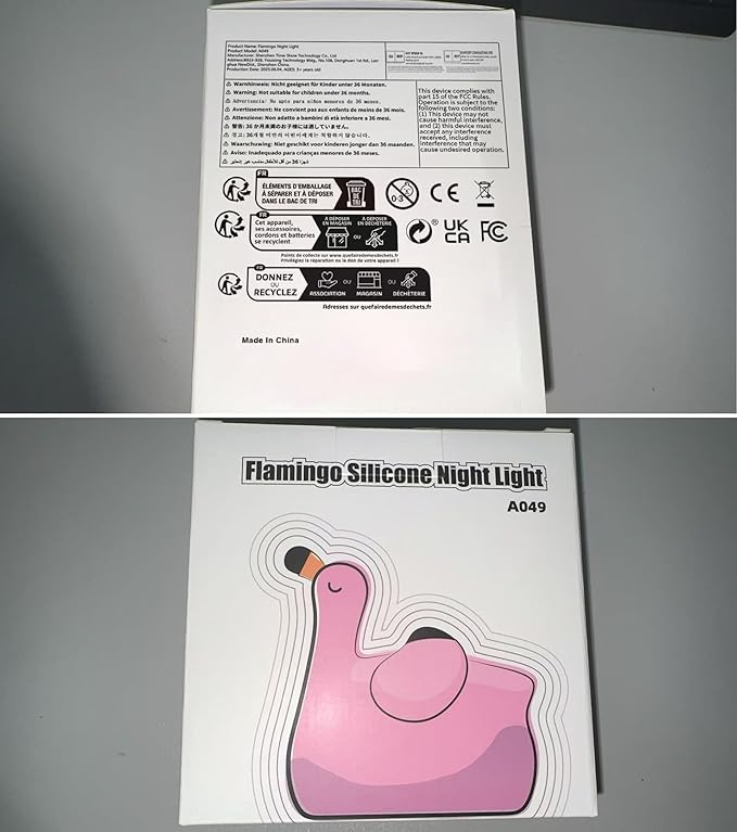 Flamingo Night Light for Kids,Pink Flamingo Gift, Silicone LED Squishy Animal Lamp,Dimmable/Timer Nursery Nightlight for Baby, Rechargeable Touch Bedside Lamp, Bedroom/Dorm Decor,Girls Gifts