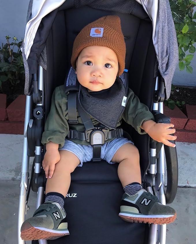 DiaperSquad's Baby Bibs for Drooling and Teething, Bibs for Boys, Baby Girl - Solid Cotton Baby Drool Bibs