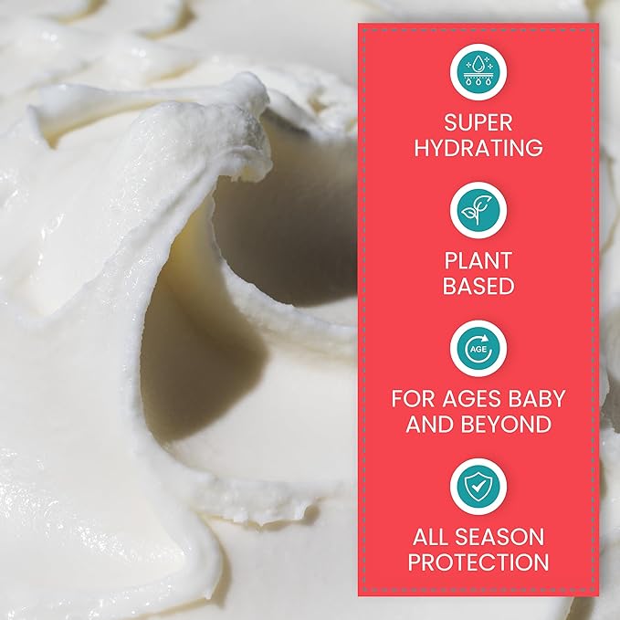 Nurture: Daily Moisturizing Cream - Baby Eczema Cream & Baby Lotion Sensitive Skin Baby Cream - Natural Baby Lotion and Baby Moisturizer Infused w/Shea, Aloe Vera & Jojoba Oils - 6oz