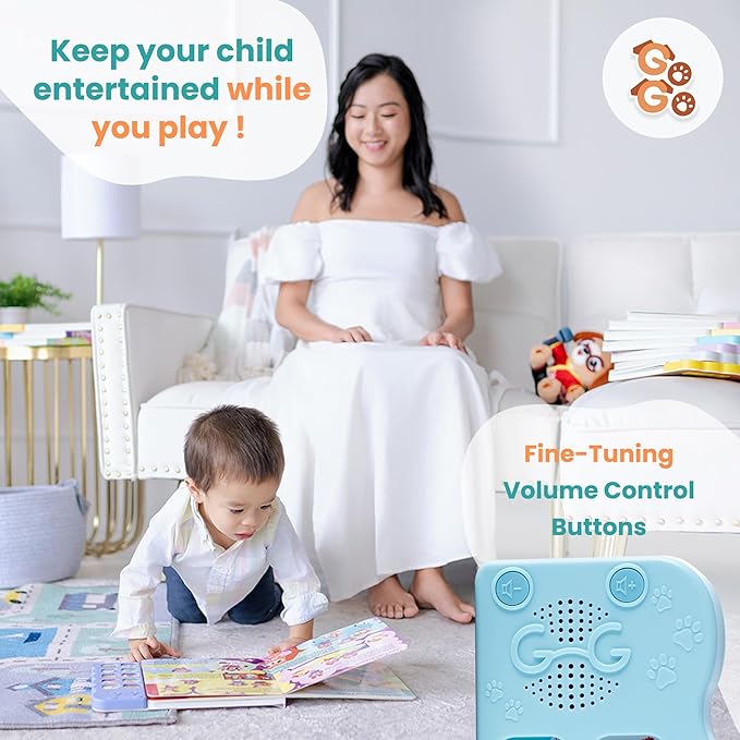 GO GO Bible Story Songs: 10 Toddler Songs, Christian Toys for Toddlers 3-5, Sound Books for Toddlers 1-3