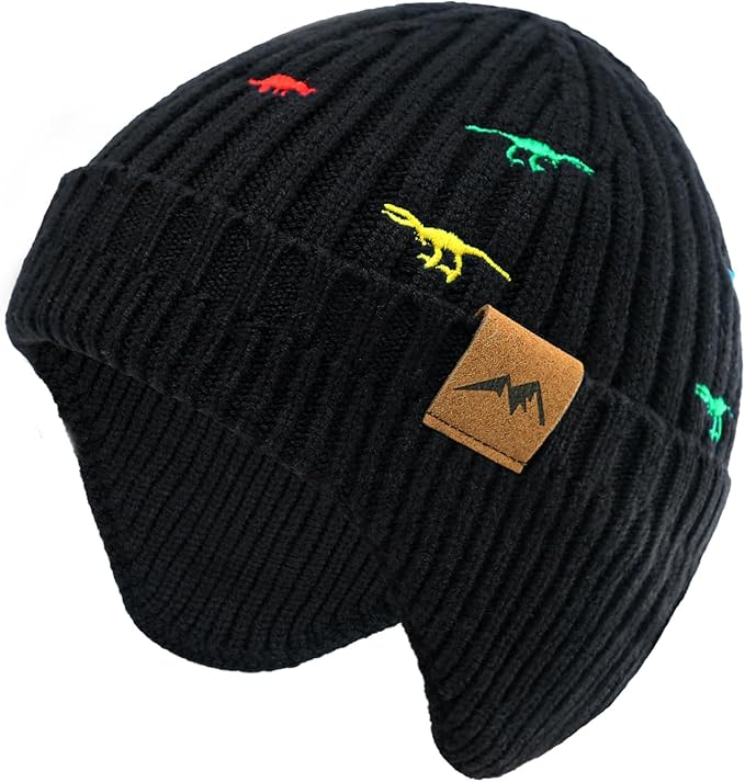 POXIMI Baby Boy Winter Hat Toddler Warm Beanie Girl Knit Hats with Earflap Kid Cute Earmuffs