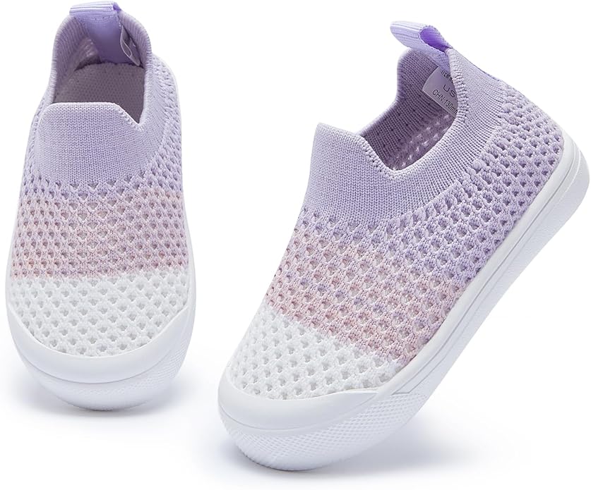 BMCiTYBM Baby Sneakers Girls Boys Lightweight Breathable Mesh First Walkers Shoes 6-24 Months
