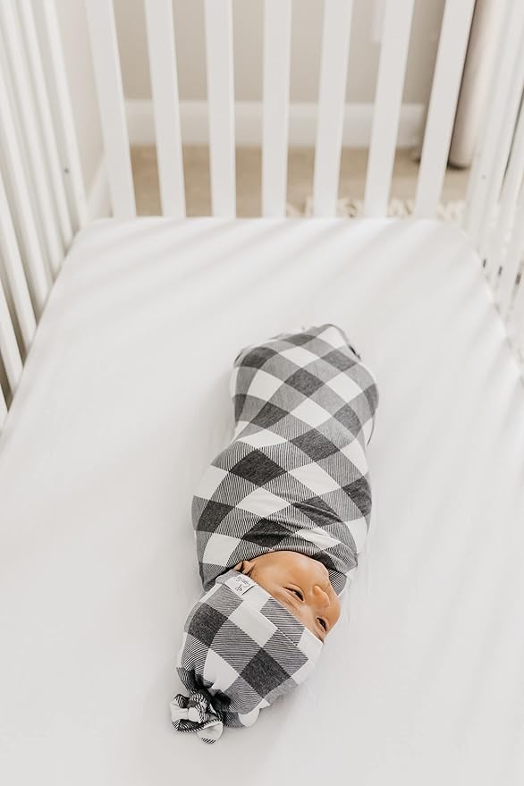 Copper Pearl Baby Swaddle Blanket - Premium Knit Baby Blanket, Large Soft Stretchy Receiving Blankets for Baby Boy and Girl, Swaddles for Newborn, Infant, and Toddler (Scotland)