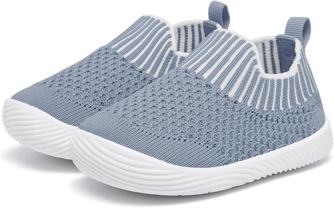 MORENDL Baby Toddler Walking Socks Non-Slip Breathable Unisex Casual Sneakers