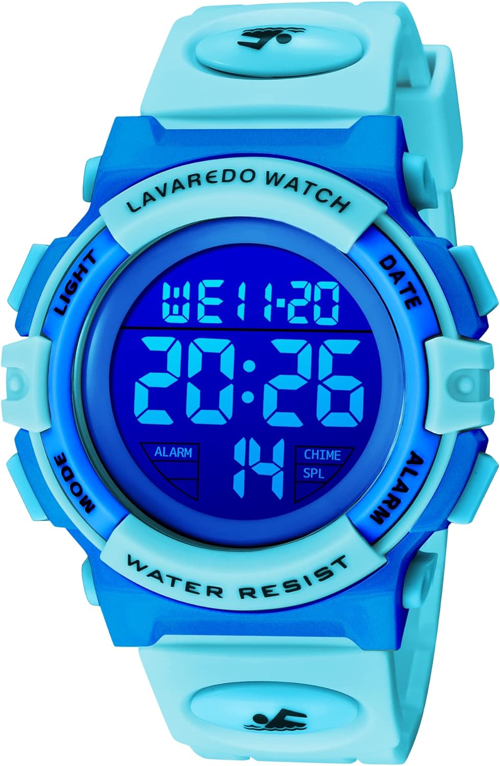 Kids Watch,Boys Watch for 3-15 Year Old Boys,Digital Sport Outdoor Multifunctional Chronograph LED 50 M Waterproof Alarm Calendar Analog Watch for Children with Silicone Band,Kids Gift