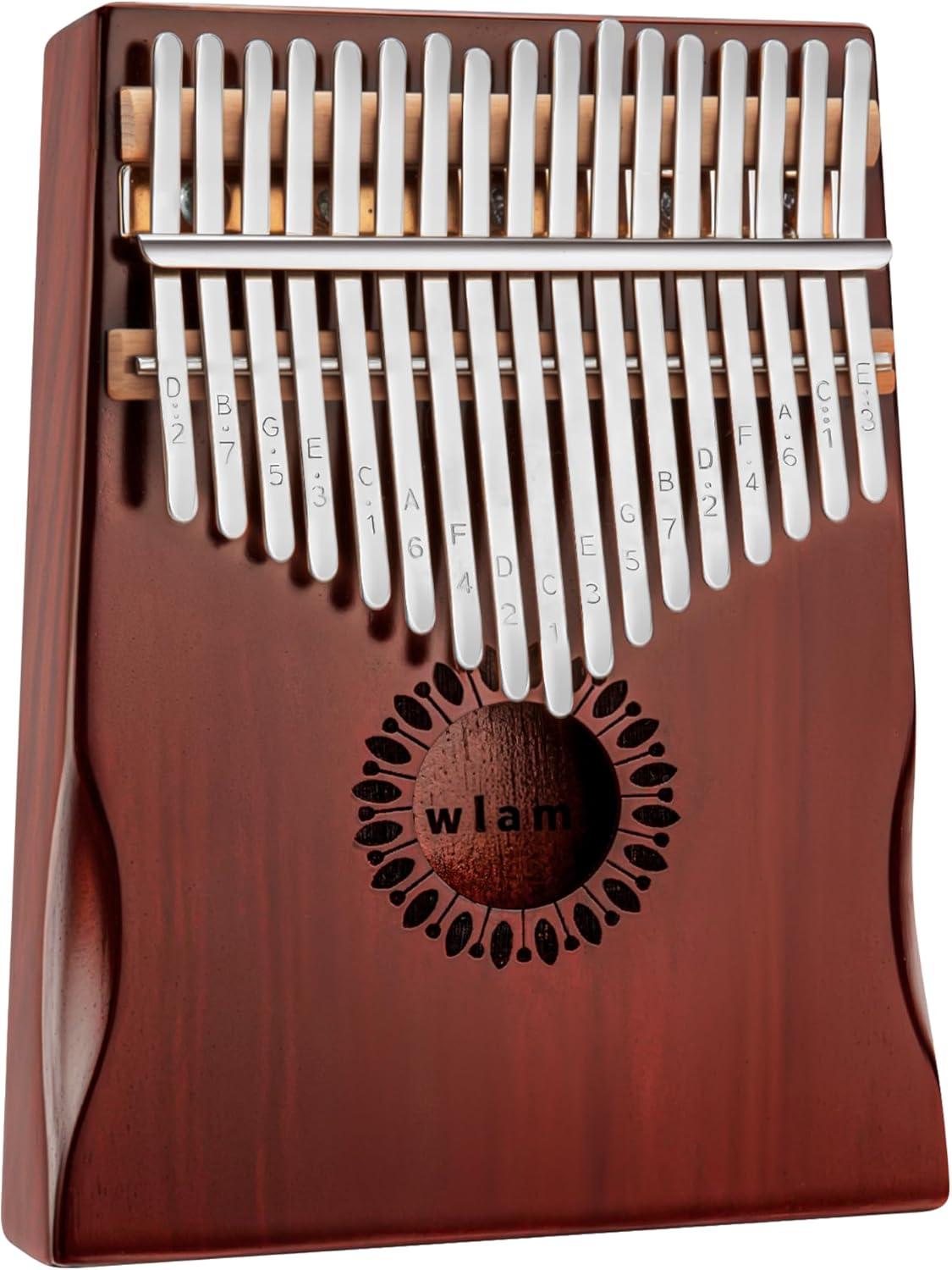 Kalimba Thumb Piano 17 Keys, Portable Mbira Finger Piano Gifts for Kids and Adults Beginners