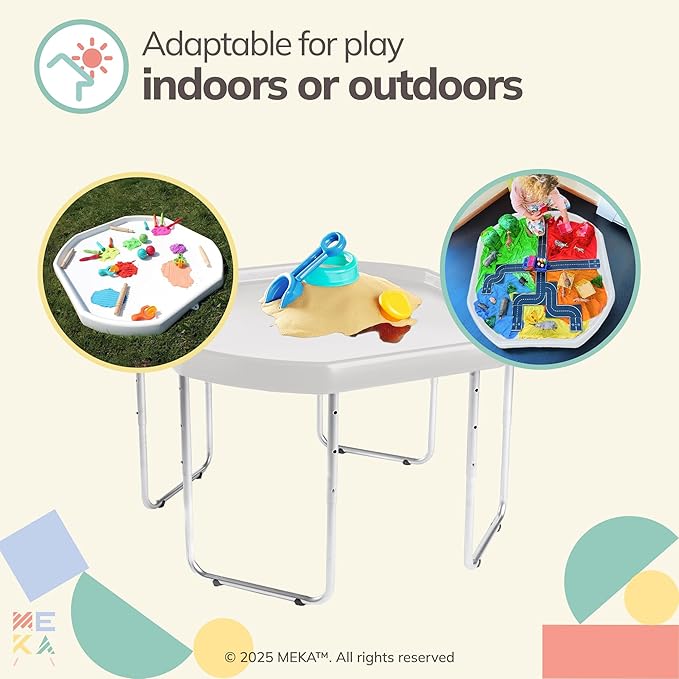 MEKA Tuff Tray Set for Sensory Play