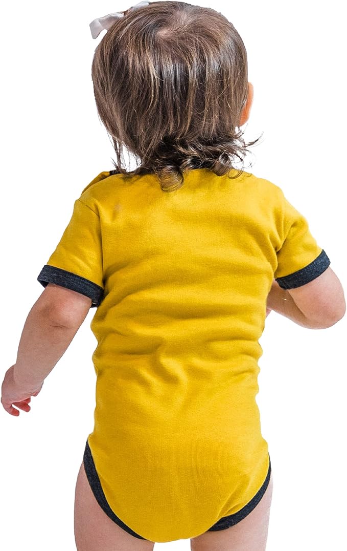 Lazy One Cute Unisex Baby Bodysuit, Cute Animal Designs, 6-18 Months