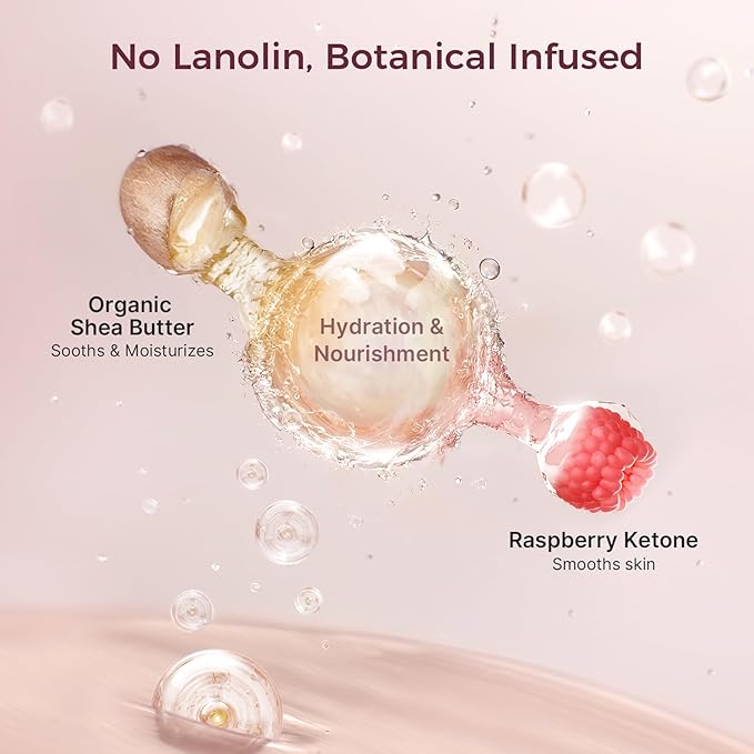 Momcozy ComfortNip™ Cooling Comfort & Touch Free Nipple Cream, Nipple Cream for Breastfeeding, Instant Relief, Plant-Based Formula, Newborn Essentials with Cooling Ceramic Applicator, 1.76oz