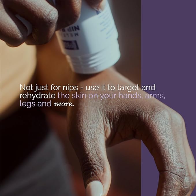 Melting Nip Balm for Sore Nipples, Baby-Friendly Postpartum Essential, Touch-Free Application, Soothes and Protects, Breastfeeding Essentials