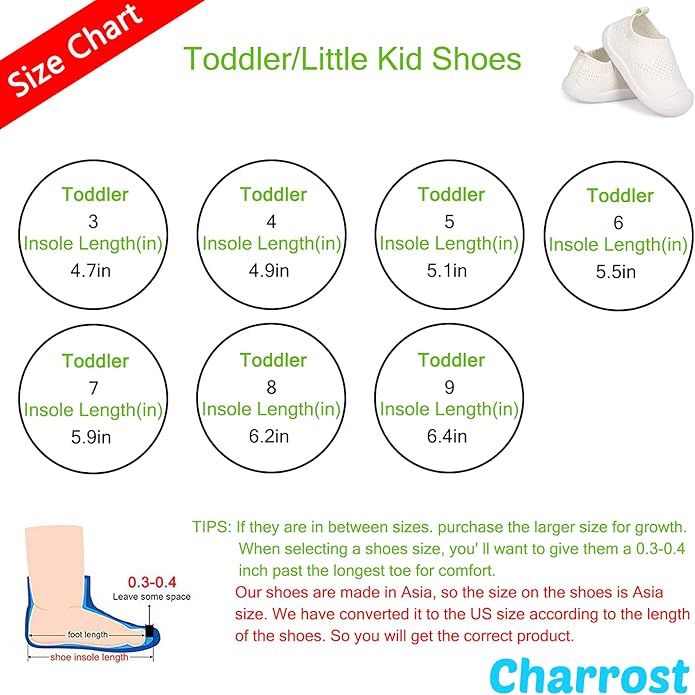 Baby First-Walking Shoes 1-4 Years Kid Shoes Trainers Toddler Infant Boys Girls Soft Sole Non Slip Cotton Canvas Mesh Breathable Lightweight TPR Material Slip-on Sneakers Outdoor