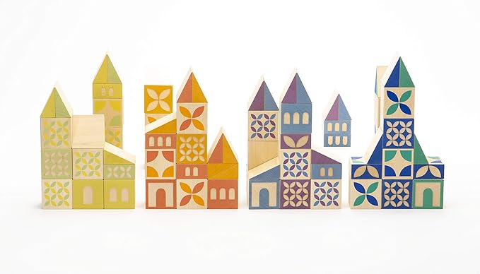 Uncle Goose Gosling Square Building Blocks - Made in The USA