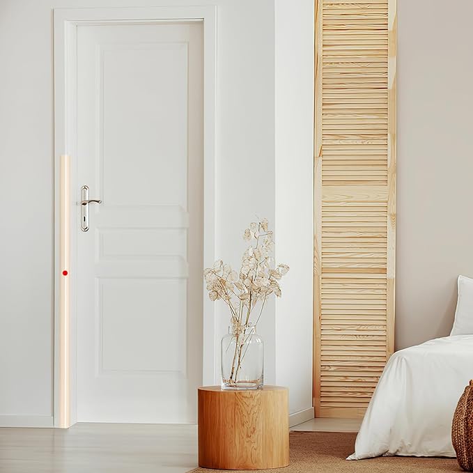 2PCS Wall Corner Protectors Guards - Self Adhesive Corner Protector & Corner Guards for Walls Edge Protection, Easy to Apply - No Tools Needed(Beige, 39.37"x1.18")