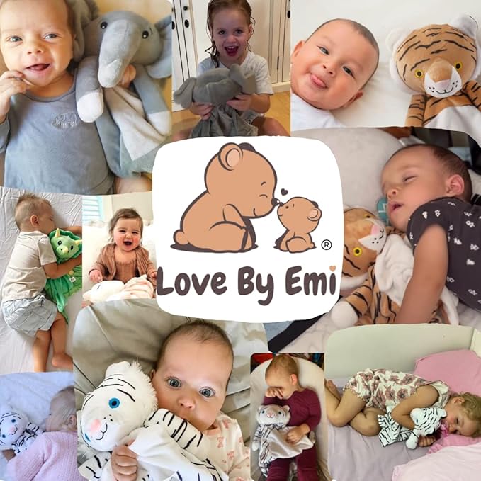 Newborn Gift - White Noise & Lullaby Plush Lovey Helps Speed up Pre-Sleep Calming Routine - Reduce Night Wakeups – More Quality Sleep for Mom – Baby Gift Newborn - Toddler Toy