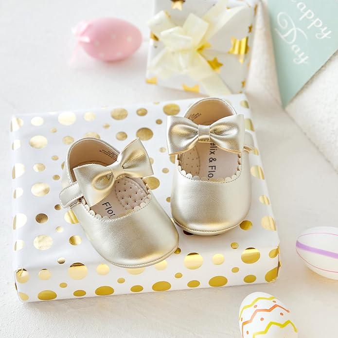 Soft Sole Baby Shoes - Infant Baby Walking Shoes Moccasins Rubber Sole Crib Shoes