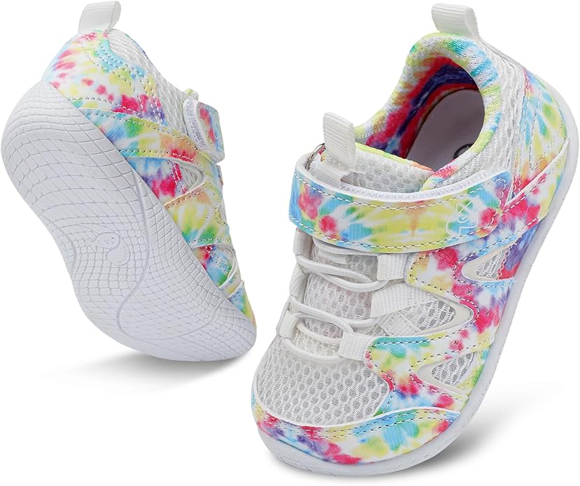 LeIsfIt Baby Shoes Boys Girls First Walking Shoes Non-Slip Toddler Breathable Sneakers Infant Sneakers