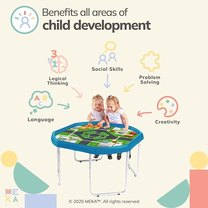 MEKA Tuff Tray Set for Sensory Play