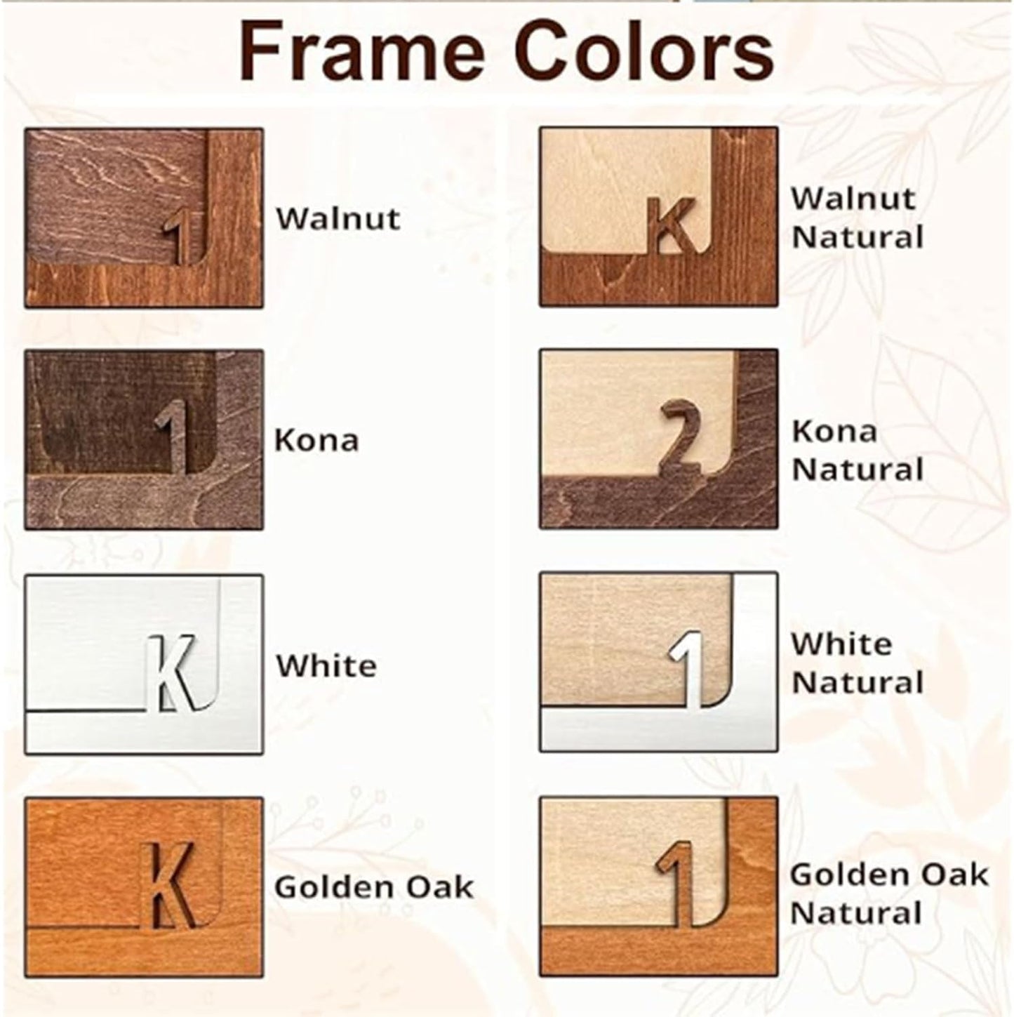 Personalized My First Year Photo Frame | 12 Months Picture Frame For Baby First Year | Displays Thirteen 2x3 Pictures And Birth Stats, Location | Birthday Party Decor Newborn Memory Keepsake