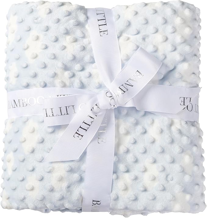 Ultra-Soft Baby Blanket - Lightweight & Breathable, Neutral Newborn Designs, Cloud Baby Crib, Infant, Toddler - 47"x47" Large