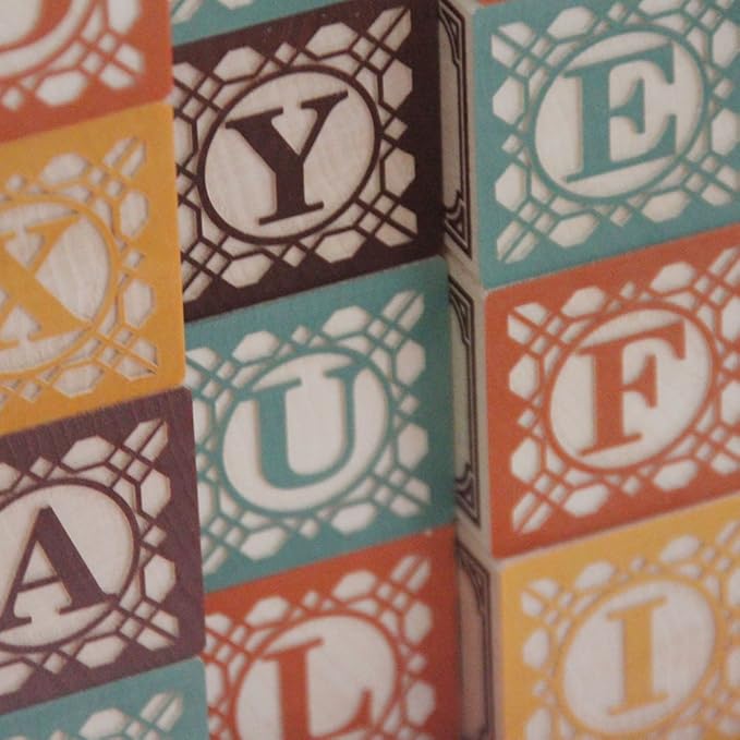 Uncle Goose Italian Blocks - Made in The USA