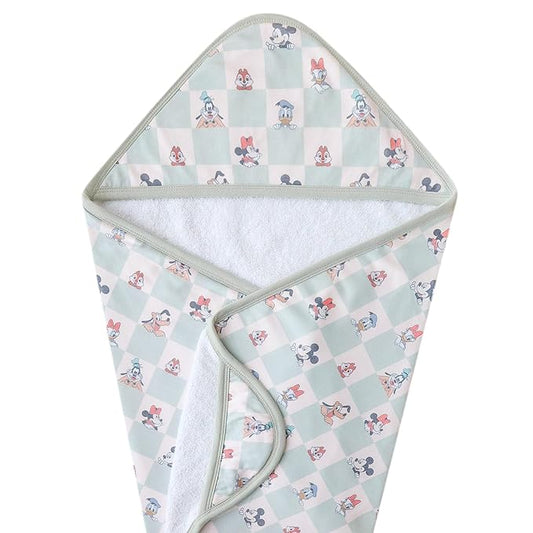 Premium Knit Hooded Bath Towel "Mickey Mouse & Friends" by Copper Pearl
