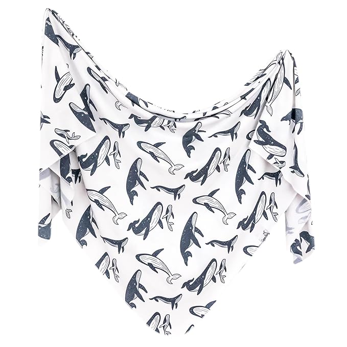 Copper Pearl Baby Swaddle Blanket - Premium Knit Baby Blanket, Large Soft Stretchy Receiving Blankets for Baby Boy and Girl, Swaddles for Newborn, Infant, and Toddler (Cove)