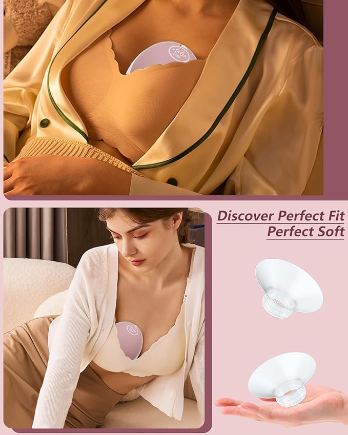 1pcs Breast Pump Flange Insert 15mm Compatible with Momcozy M9/M6/M5/S12 Pro/S9 Pro/V1 Pro/V2 Pro Wearable Breast Pump, Replace for Momcozy Pump Flange Insert, BPA Free, OEM, Not Original Parts