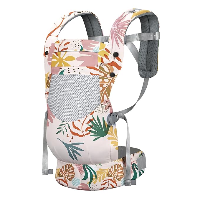 Infant Baby Front Carrier, Toddler Body Carrier, 7-66 Lbs Ergonomic Design, Lumbar Support, Lightweight Baby Chest Carriers (3-36 Months)