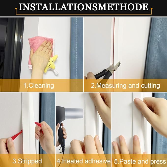 Wall Corner Protector Self-Adhesive Flexible – Durable Rubber, Furniture Edge Guard, Easy to Install, White, Prevents Wall Damage, Ideal for Home or Office Use