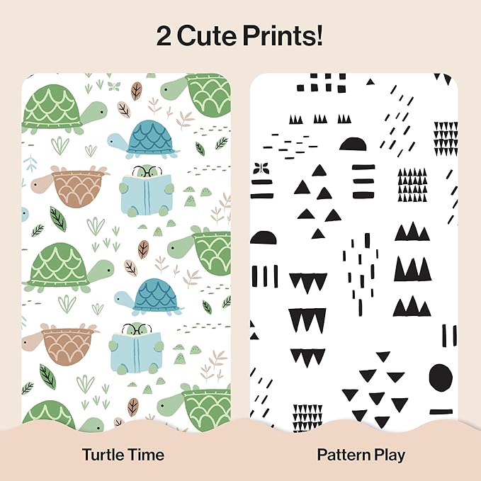 The Honest Company Clean Conscious Diapers for Sensitive Skin, Up to 100% Leakproof Hypoallergenic Fragrance-Free Baby Diapers, Gender Neutral Prints, Super Club Box, Size 2 (12–18 lbs), 124 Count