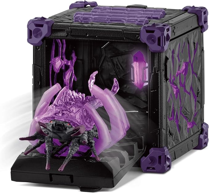 Schleich Eldrador Creatures - 34 PC Shadow Battle Cave with Bug Toy Playset - Insect Figurine for Boys and Girls with Expandable Fortress - Interactive, Imaginative Play for Kids Ages 7+ | 42675
