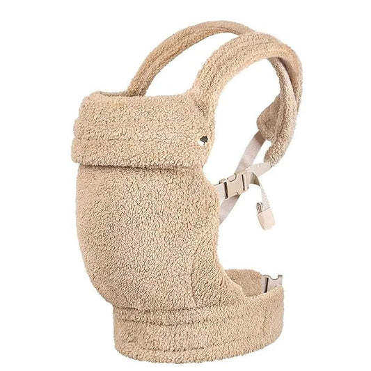 Ergonomic Baby Carrier | Soft and Durable Fabric for Lasting Comfort | Adjustable Backpack Design for 7-35 lbs | Adorable Teddy Pattern