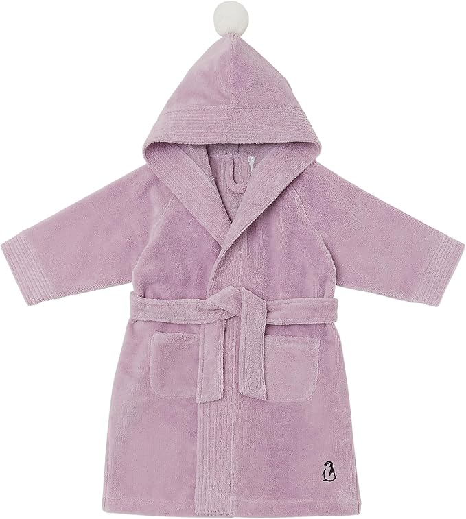 Konny Kids Bathrobes, Hooded Towel, Oeko-TEX Certified Bathrobes, Ultra Soft, Quick-Dry Washcloth for 3-5Y Baby Boys & Girls