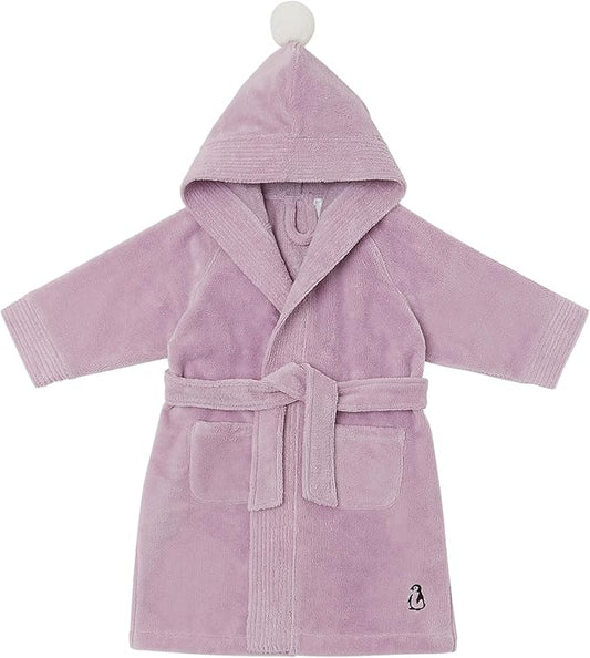 Konny Kids Bathrobes, Hooded Towel, Oeko-TEX Certified Bathrobes, Ultra Soft, Quick-Dry Washcloth for 3-5Y Baby Boys & Girls