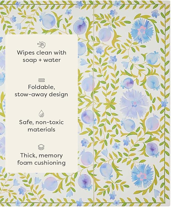 House of Noa Foldable Baby Tumbling Mat – Foldable Kids Play Mat | Durable, Stylish, and Cushioned Design