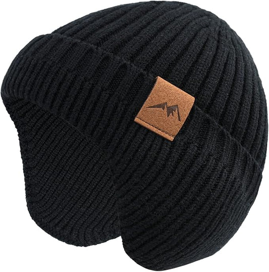 POXIMI Baby Boy Winter Hat Toddler Warm Beanie Girl Knit Hats with Earflap Kid Cute Earmuffs