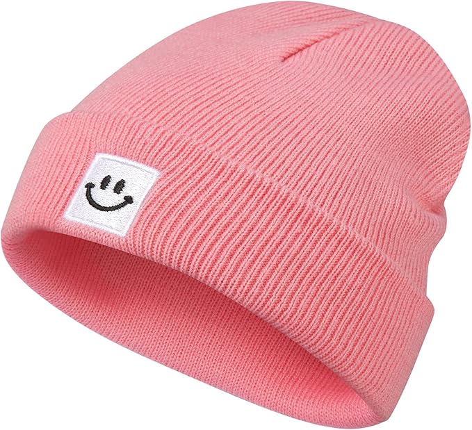 2Pack Baby Beanie Knit Toddler Hat for Girls Boys 0-8 Years