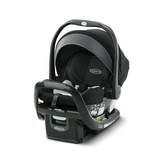 Graco SnugRide SnugFit DLX Infant Car Seat, Spencer